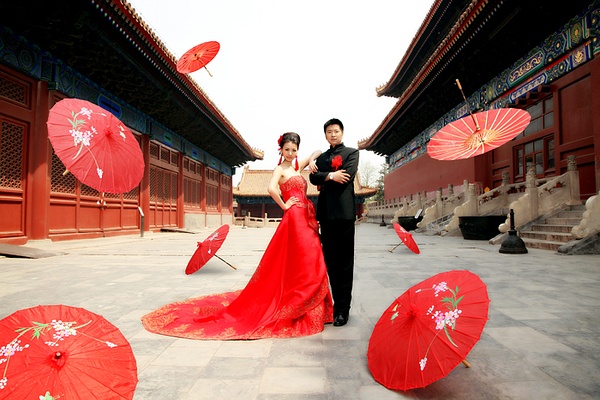 北京婚纱摄影 中国风